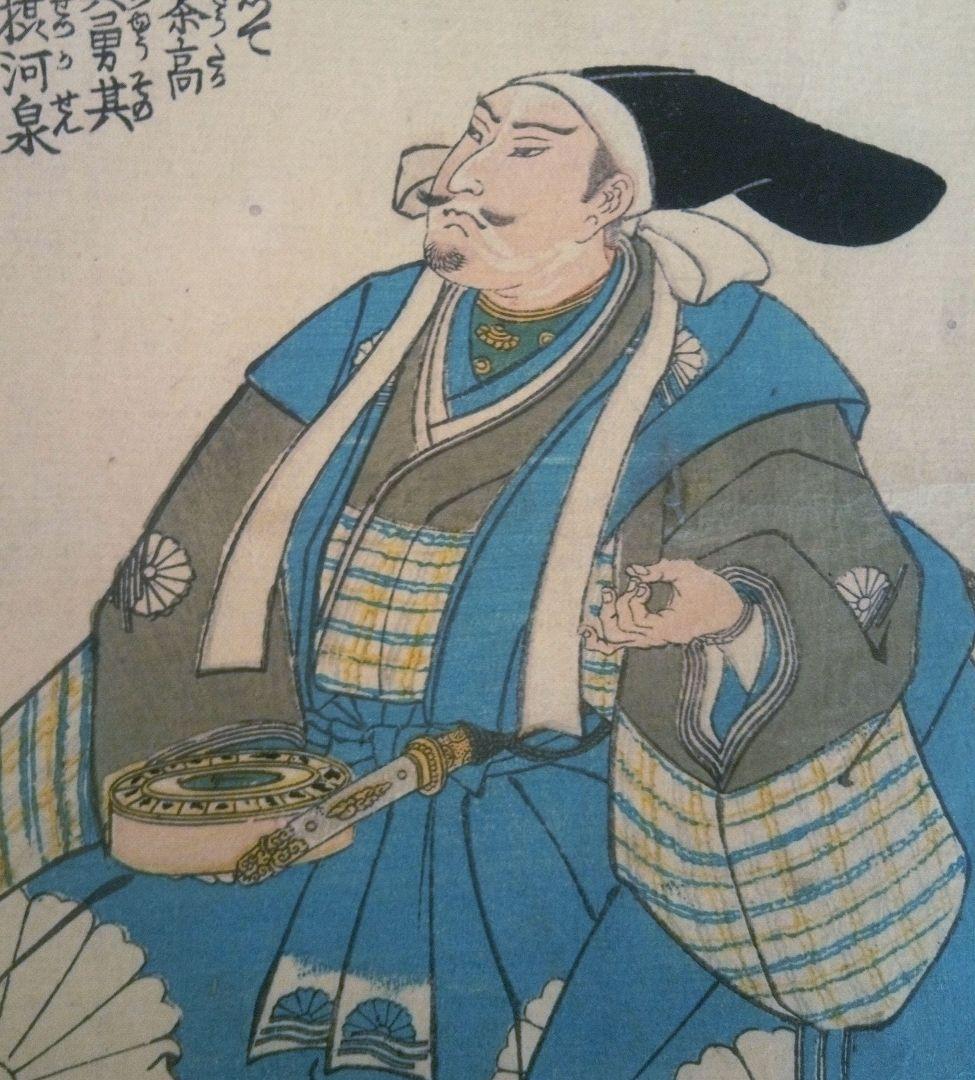 浮世絵、名高百勇傳楠正成、一勇斎国芳画(歌川国芳)弘化元年(1844)出版