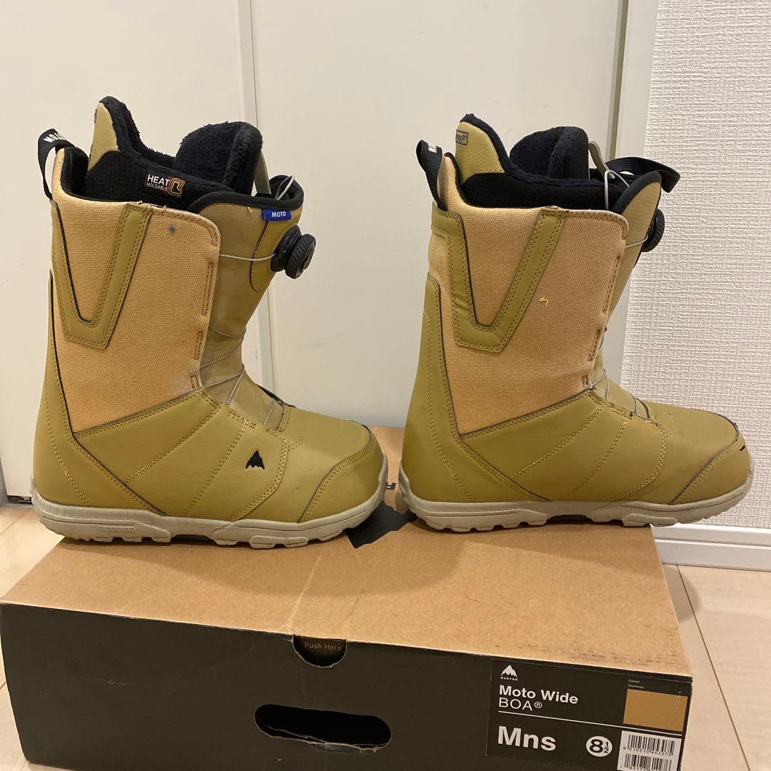 【比較的美品_即日発送】BURTON MOTO BOA WIDE 26.5cm