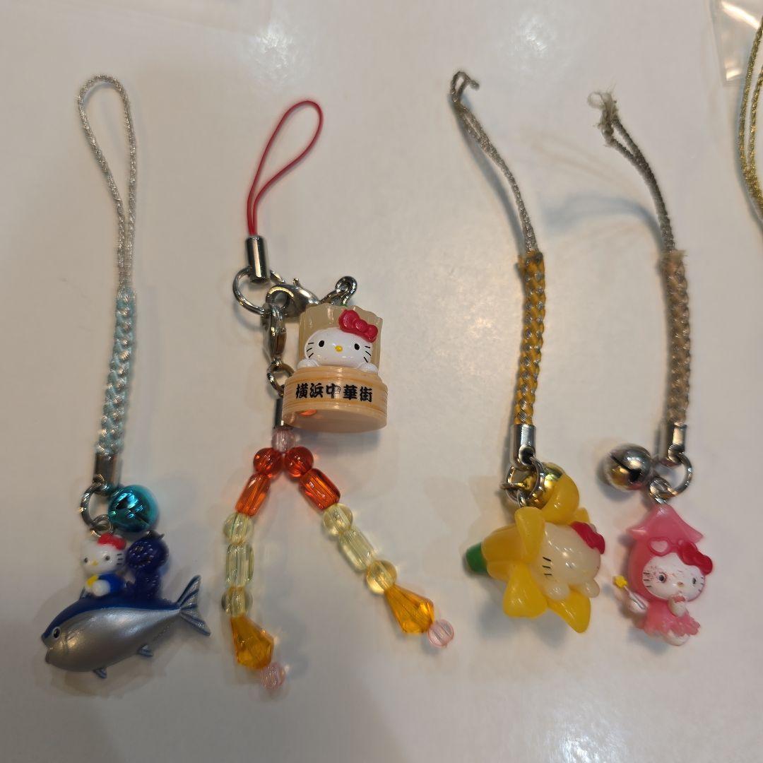 ご当地　ハローキティ ストラップセット 15個 セット　レア