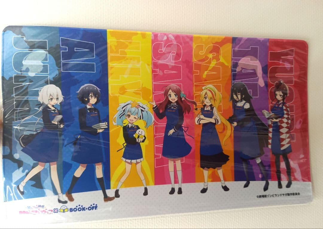 ゾンビランドサガ ゆめぎんがパラダイス ラバーマット デスクマット プレイマット