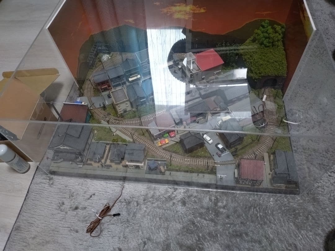 Nゲージ 鉄道模型 街並み ジオラマ