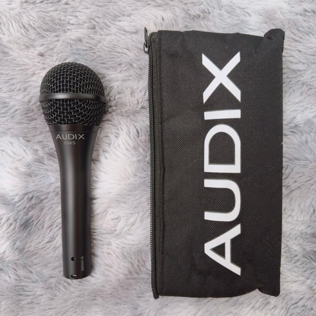 AUDIX OM5 ダイナミックマイク　NEUTRIK シールド