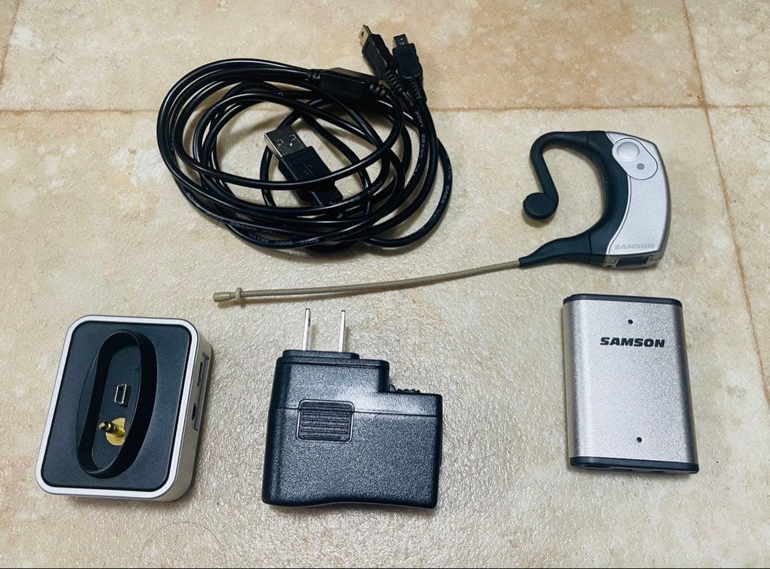 SAMSON ワイヤレスヘッドセットマイクセット