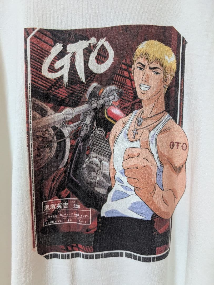 【00s】激レア GTO \"鬼塚英吉\"Tシャツ XL