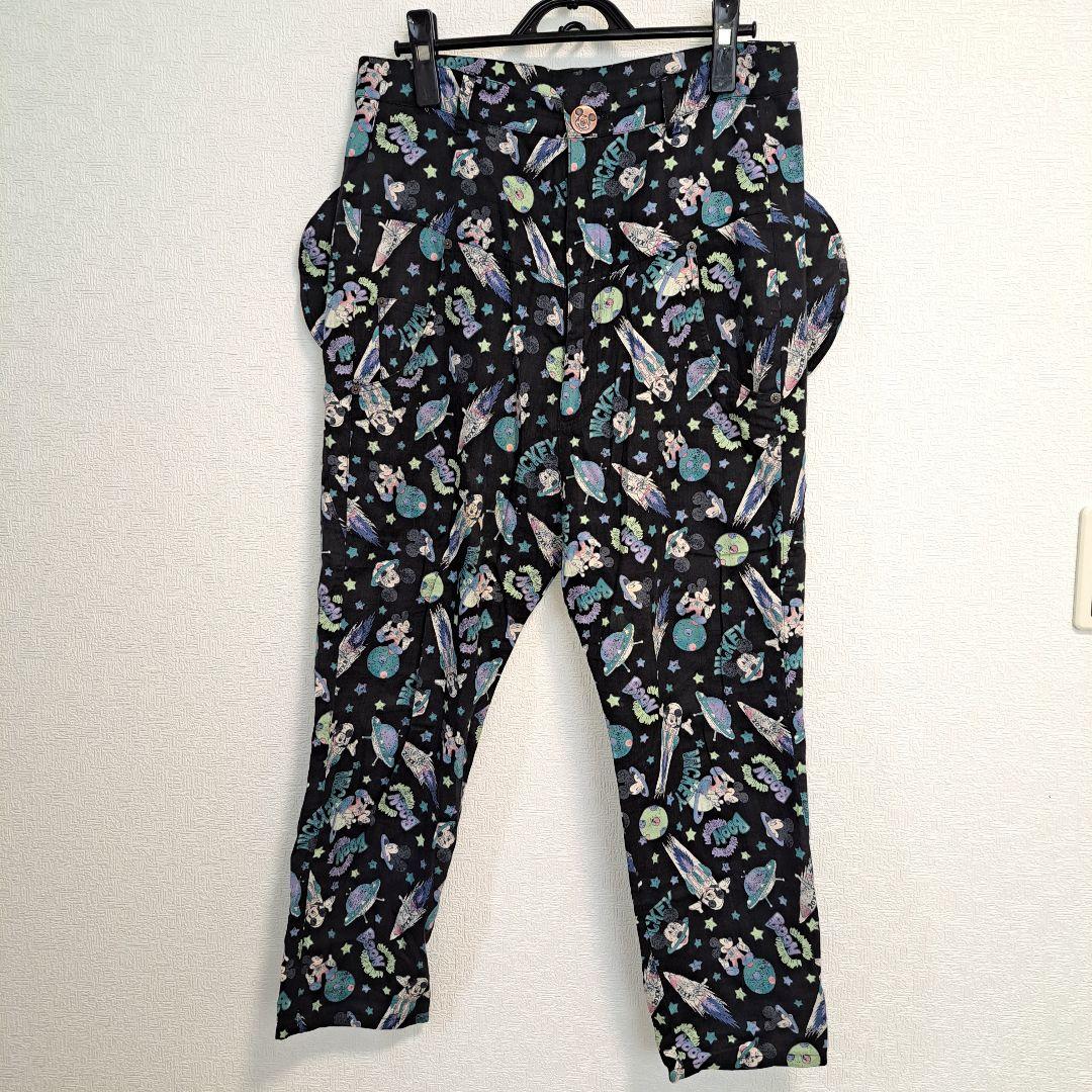 CANDY STRIPPER × Disney ミッキー サルエルパンツ