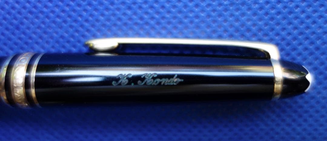 モンブラン ゴールドコーティング ローラーボール　クラシック