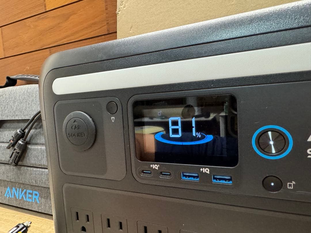 Anker Solix C1000 ポータブル電源 Solix PS100