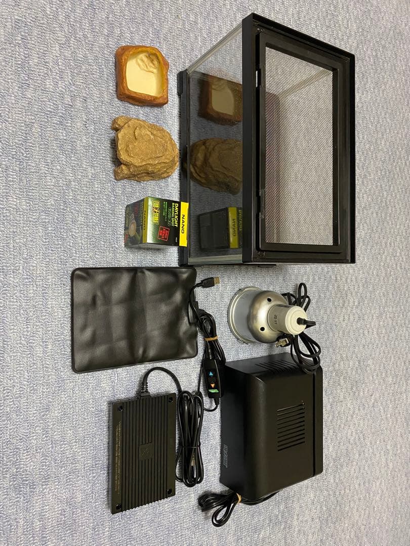 カナヘビ・トカゲほか　爬虫類用飼育セット