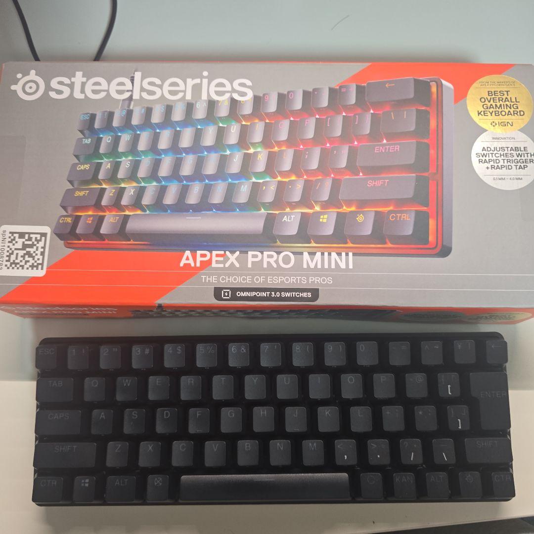 SteelSeries Apex Pro Mini ゲーミングキーボード
