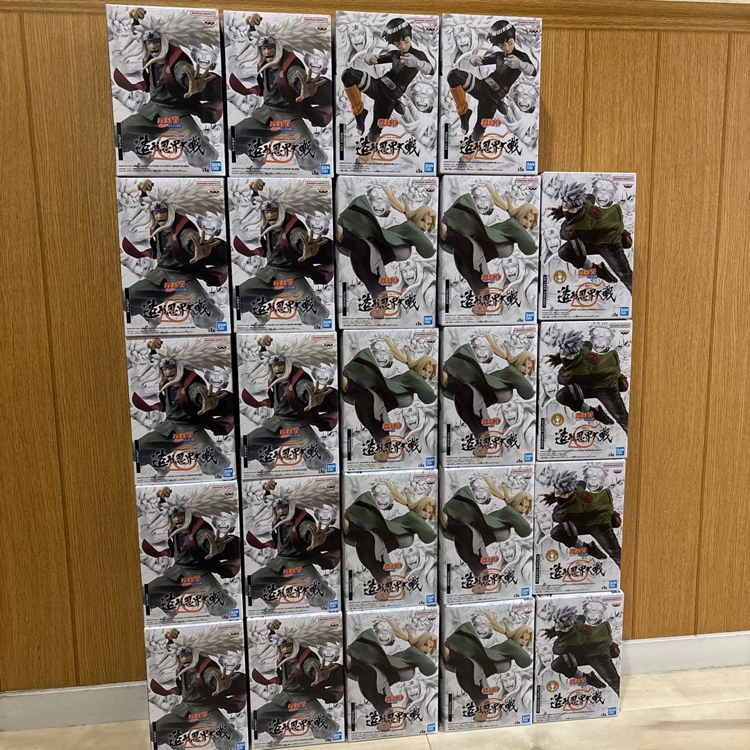NARUTO ナルト疾風伝 造形忍界大戦 24点セット【未開封品】