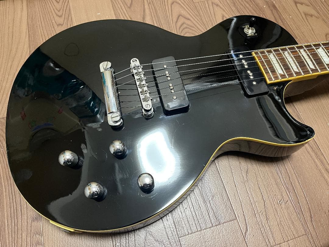 epiphone Les Paul Standerd 黒 P-90