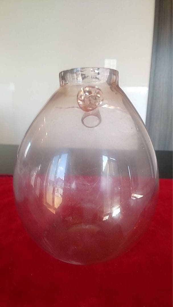 チロリ　酒器　古道具　アンティーク　水注　ちろり　和ガラス　花器　ギャマン