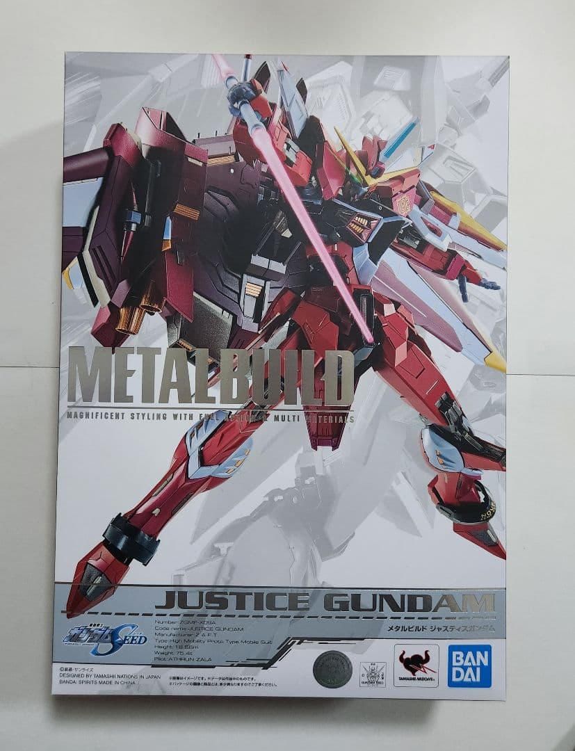 L BUILD メタルビルド ジャスティスガンダム