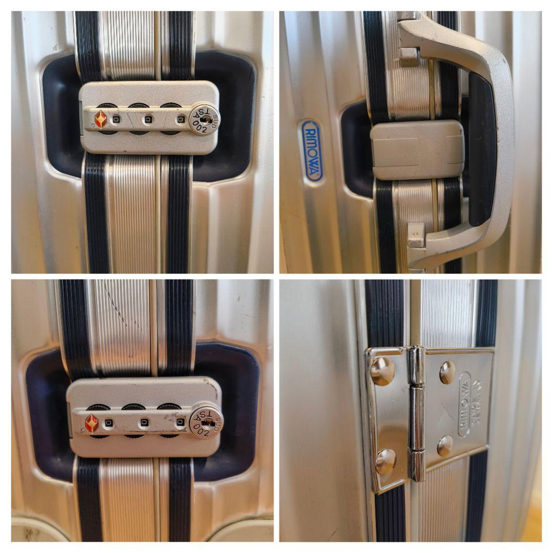 リモワ RIMOWA SILVER INTEGRAL 82L 4輪 アルミ