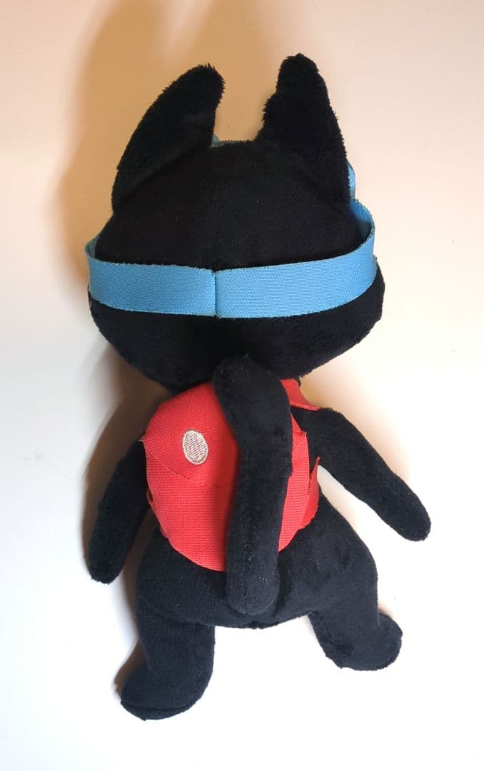 IKEA イケア ラッチョ 黒猫 ぬいぐるみ ゴーグル リュック