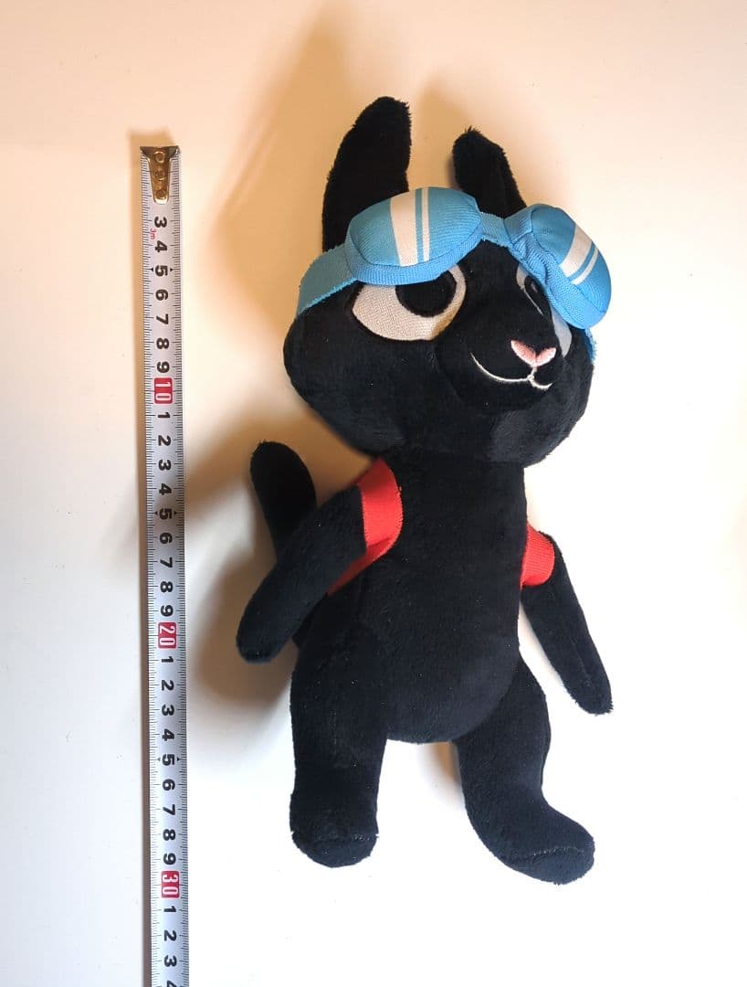 IKEA イケア ラッチョ 黒猫 ぬいぐるみ ゴーグル リュック