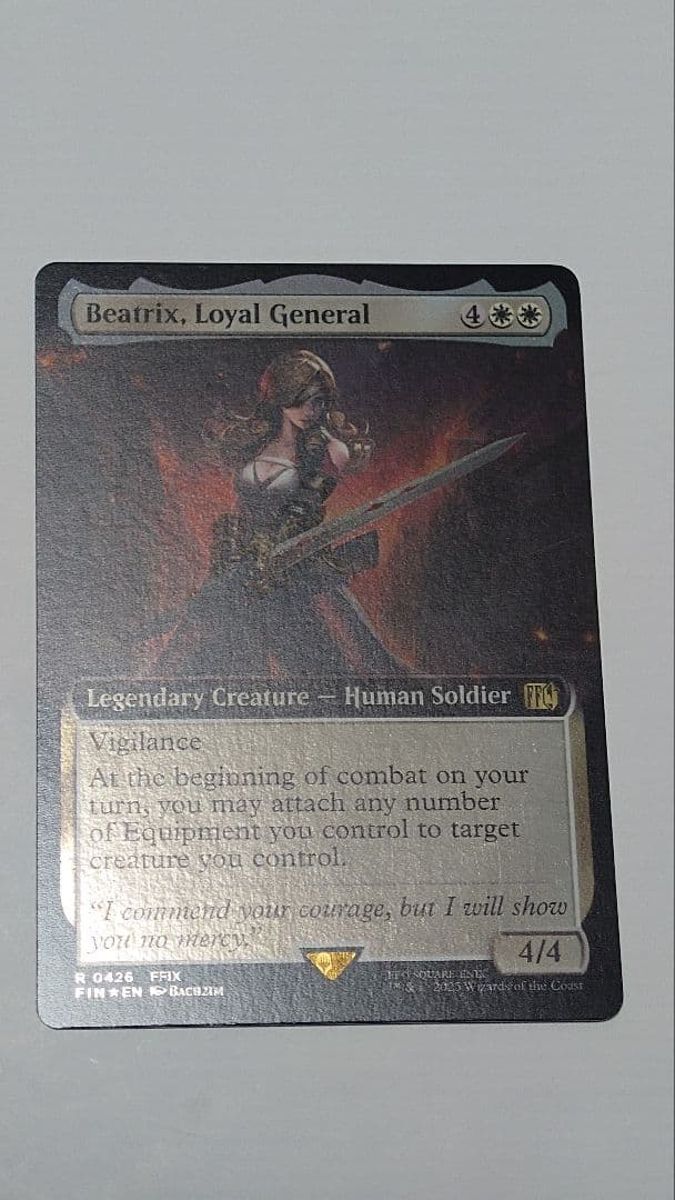 MTG FF 忠実なる将軍、ベアトリクス 拡張 Foil