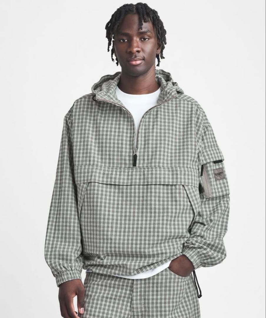 GAP x MADHAPPY PLAID ANORAK アノラック