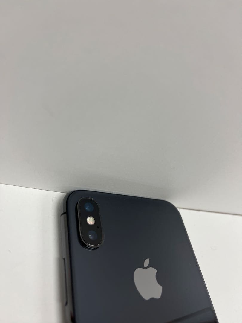 iPhone X 64 GBスマートフォン本体 スペースグレー