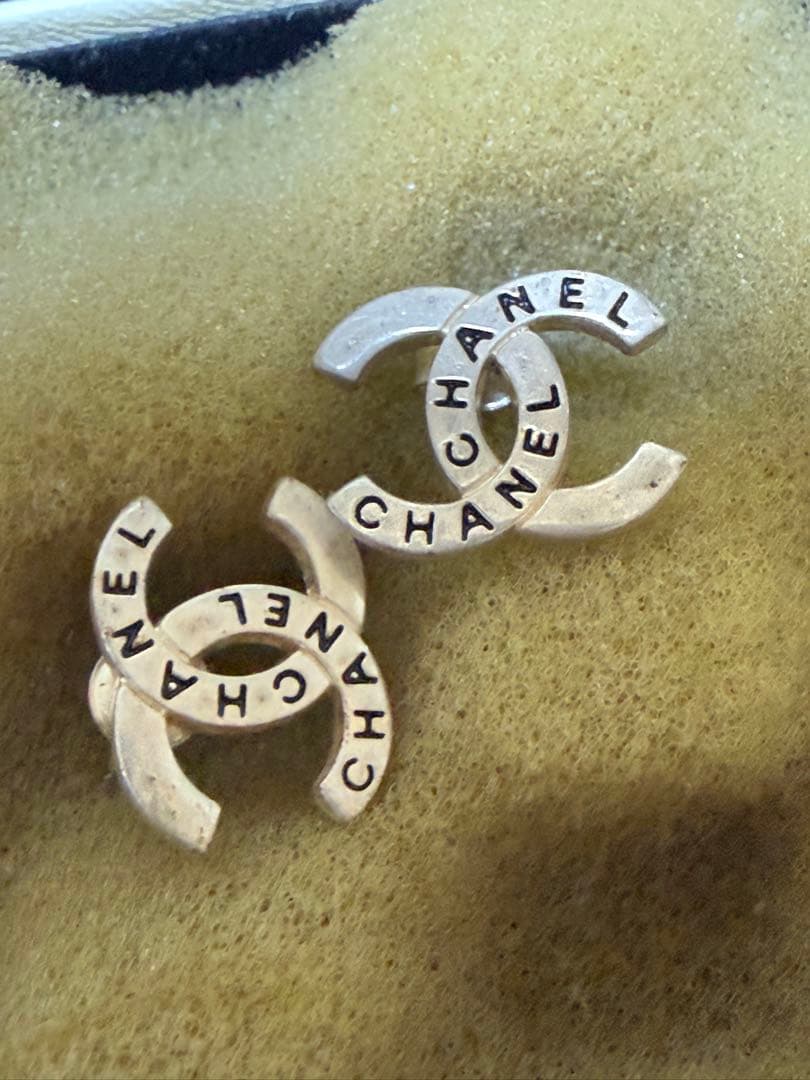 CHANEL ダブルCロゴ ピアスヴィンテージ　今週のみ値下げ‼️