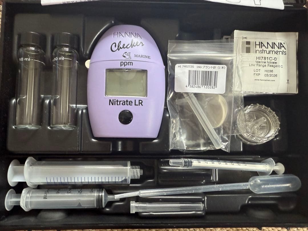 Hanna Checker Nitrate LR 水質測定器　ハンナ　硝酸塩