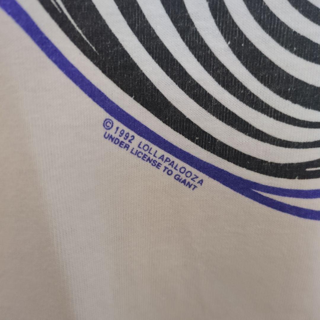 lollapalooza Tシャツ　白　レッチリ　ロラパルーザ