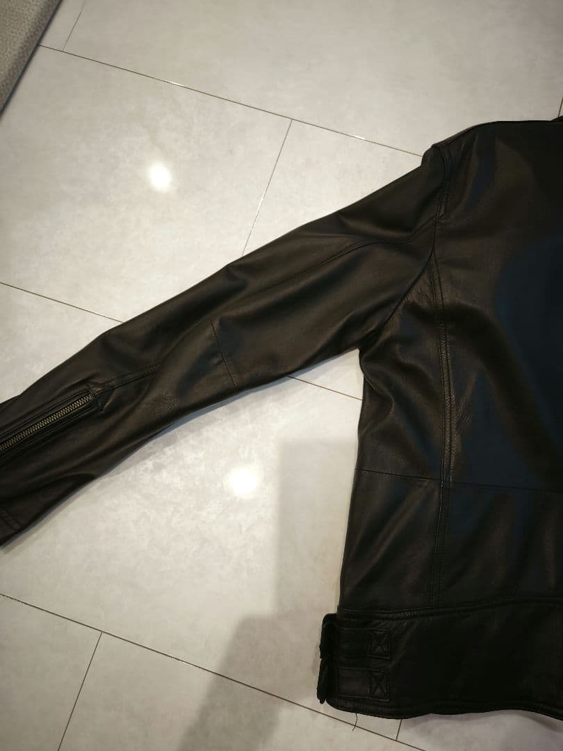 バーバリーブラックレーベル　レザージャケット