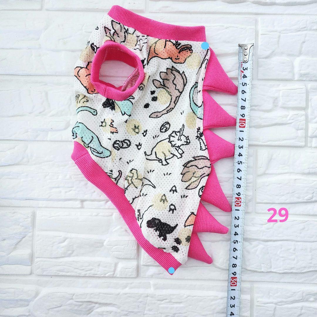 くまちゃん様❤️恐竜♡メッシュ♡金ラメ♡帽子♡タンクトップ♡ハンドメイド犬服