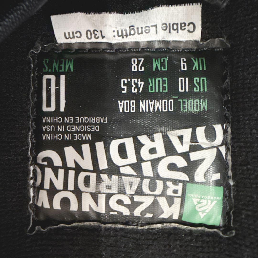 スノーボードブーツ K2 28cm BOA DOMAIN ドメイン