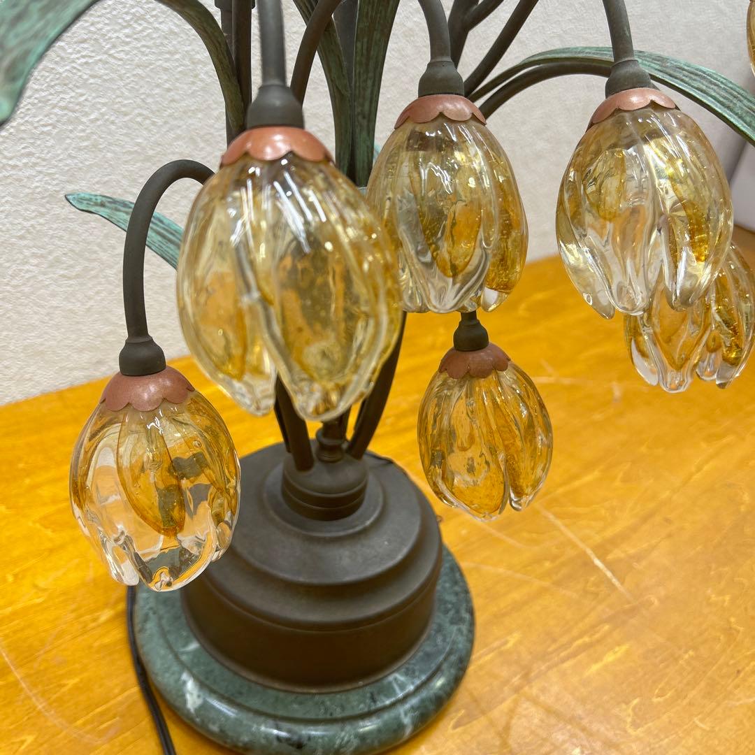 4362 オリジナーレ社■ムラーノガラス/テーブルランプ/真鍮/24万