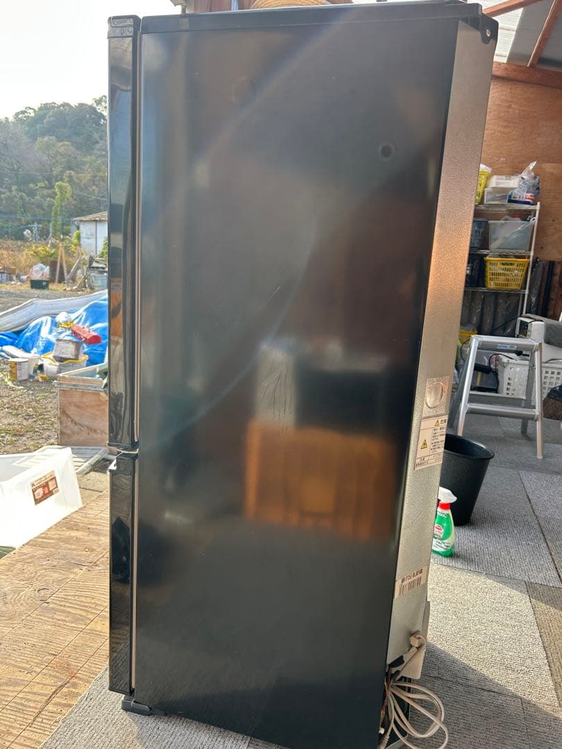 三菱電機　冷蔵庫　冷凍庫　2ドア　146L 黒色