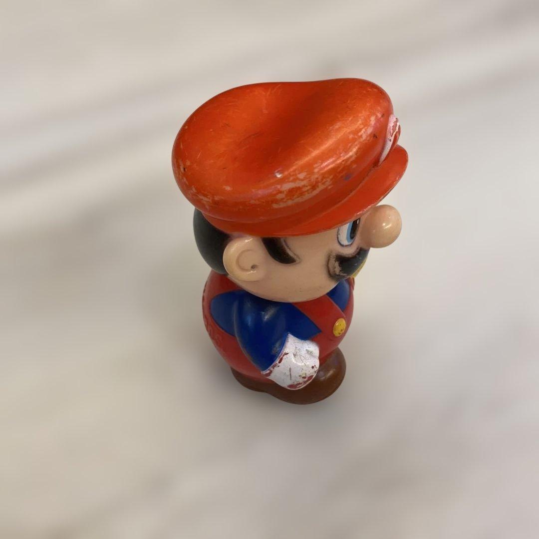 レトロ！レア！マリオ ソフビ貯金箱 任天堂 SUPER MARIO BROS.