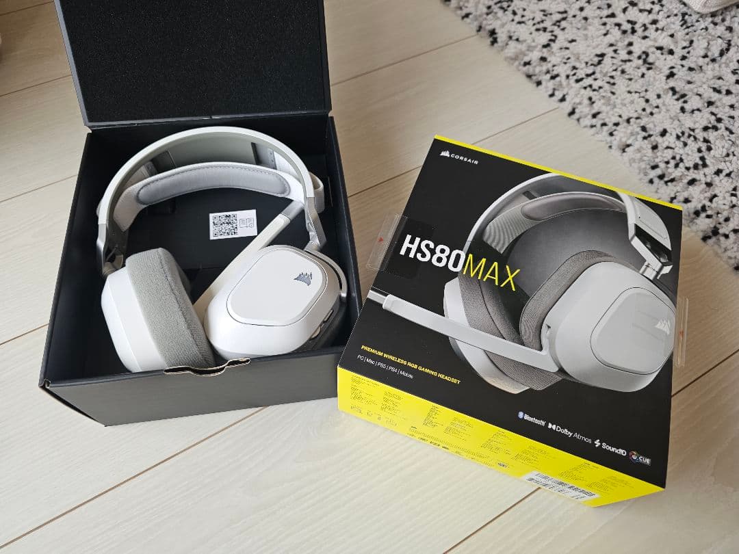 Corsair HS80 Max ワイヤレスゲーミングヘッドセット