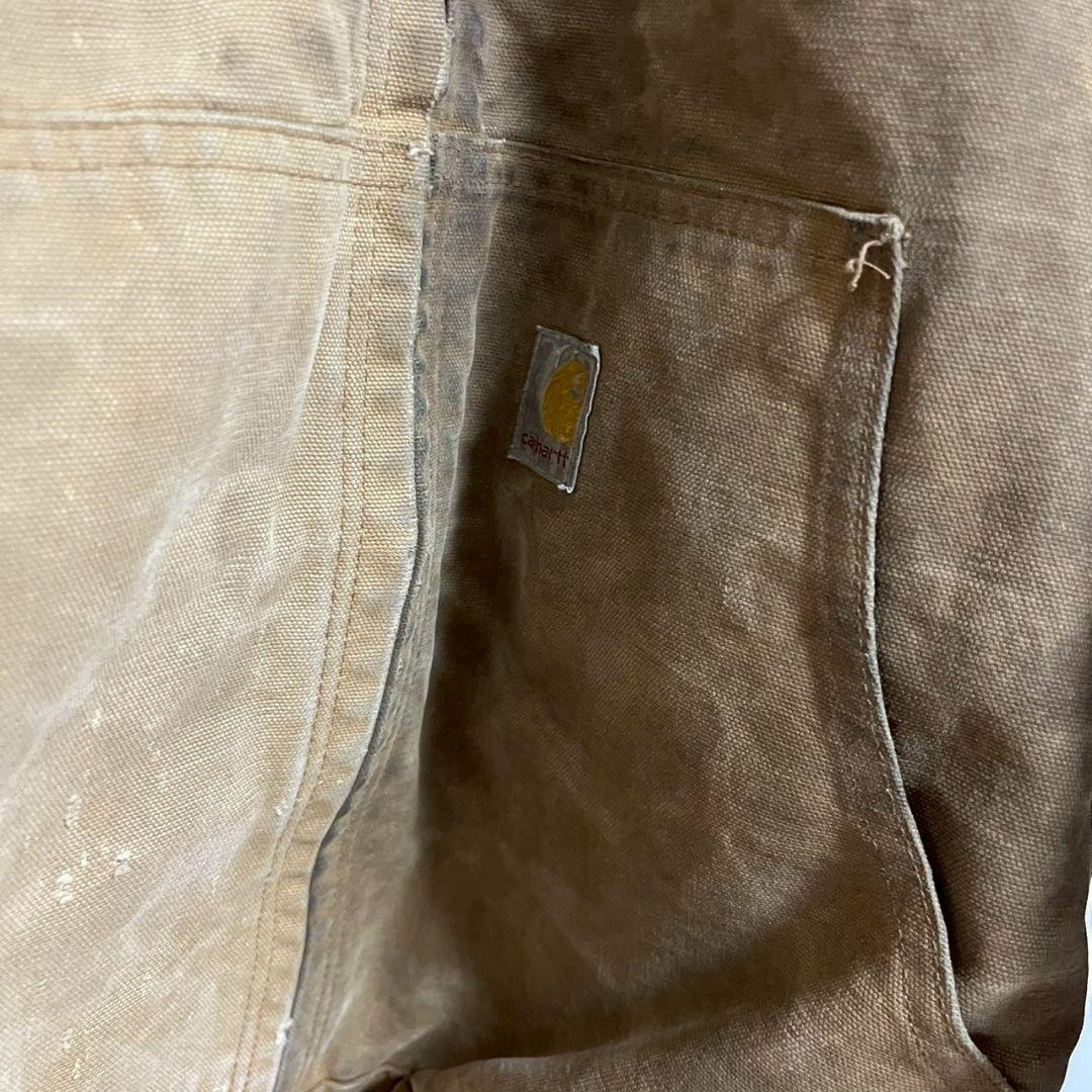 YBJ37【US輸入】Carhartt　アクティブジャケット【2XL相当】茶色