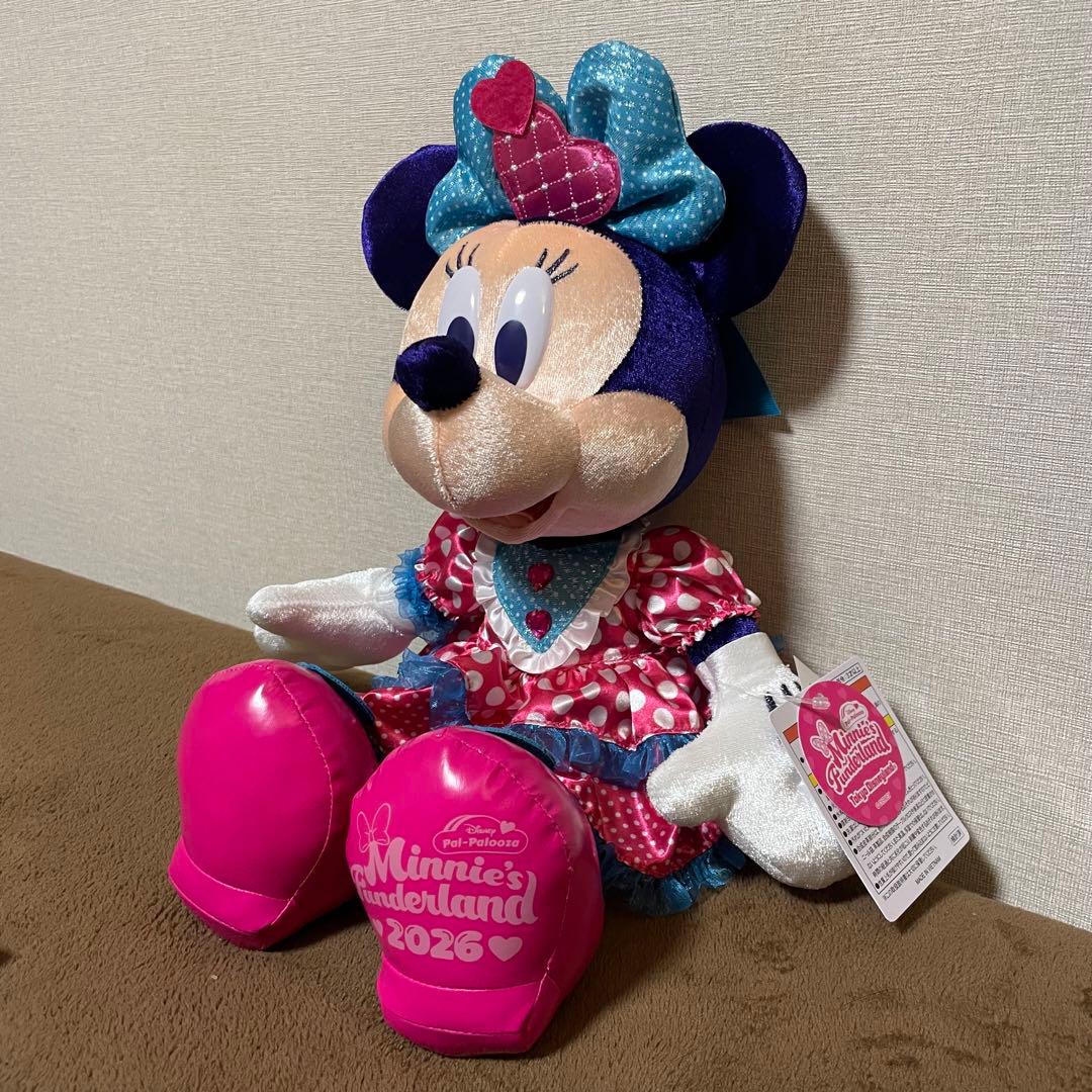 新品　ぬいぐるみ　ミニー　ファンダーランド　ぬいぐるみ　ミニパル　パルパルーザ