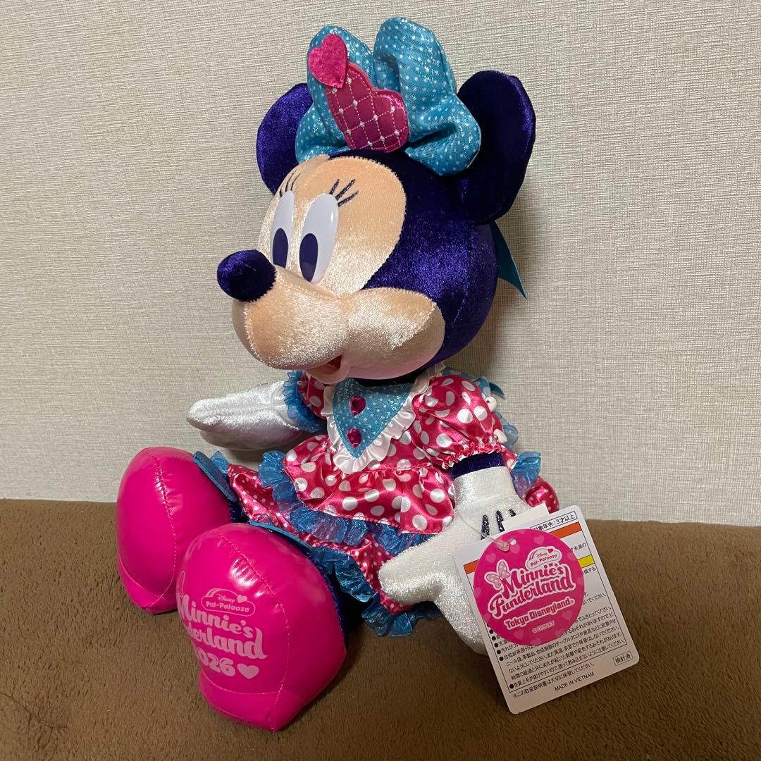 新品　ぬいぐるみ　ミニー　ファンダーランド　ぬいぐるみ　ミニパル　パルパルーザ