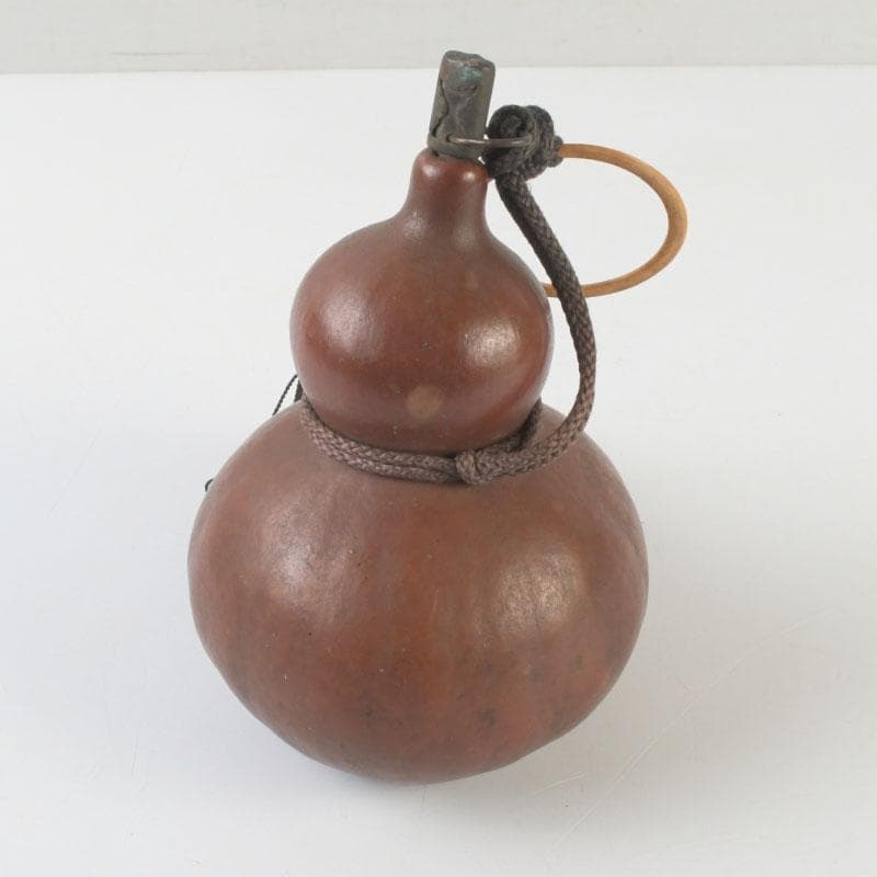 時代提げ物　古瓢箪　徳利　根付　薬入　D　9805