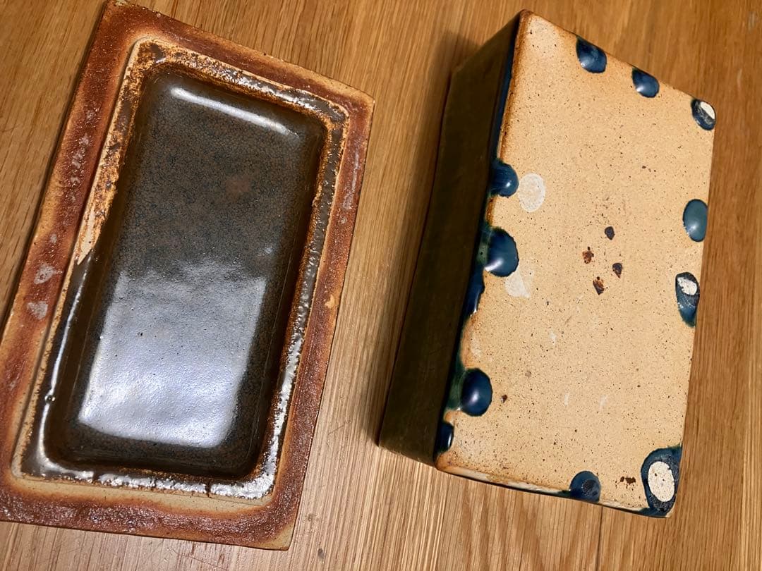多々納弘光　出西窯　陶箱　民藝