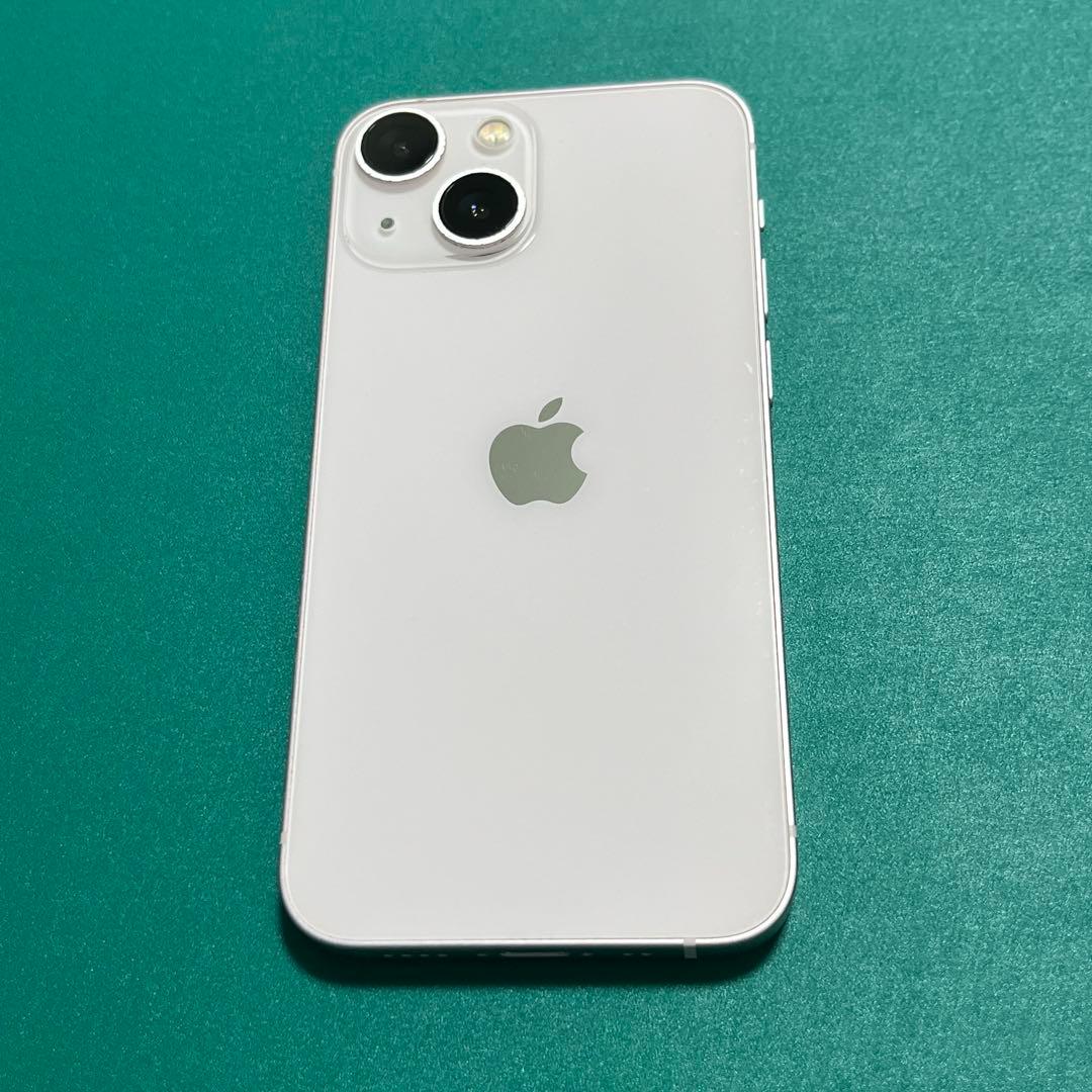 【中古】iPhone 13 mini ピンク 128 バテリ100% 16