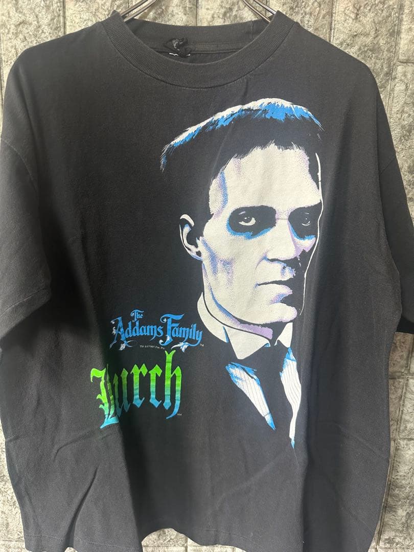 90s アダムスファミリー Tシャツ1991 激レアサイズM ルーチ　Lurch