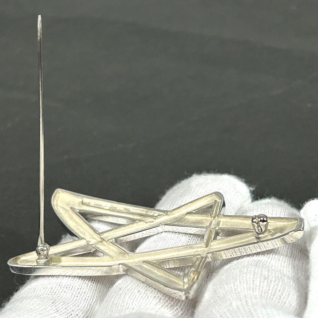 ティファニー ブローチ スターモチーフ 星 シルバー925 ヴィンテージ バッジ