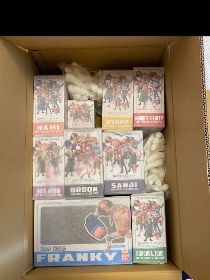 ワンピース フィギュアーツZERO 麦わらの一味セット　500個限定台座付き