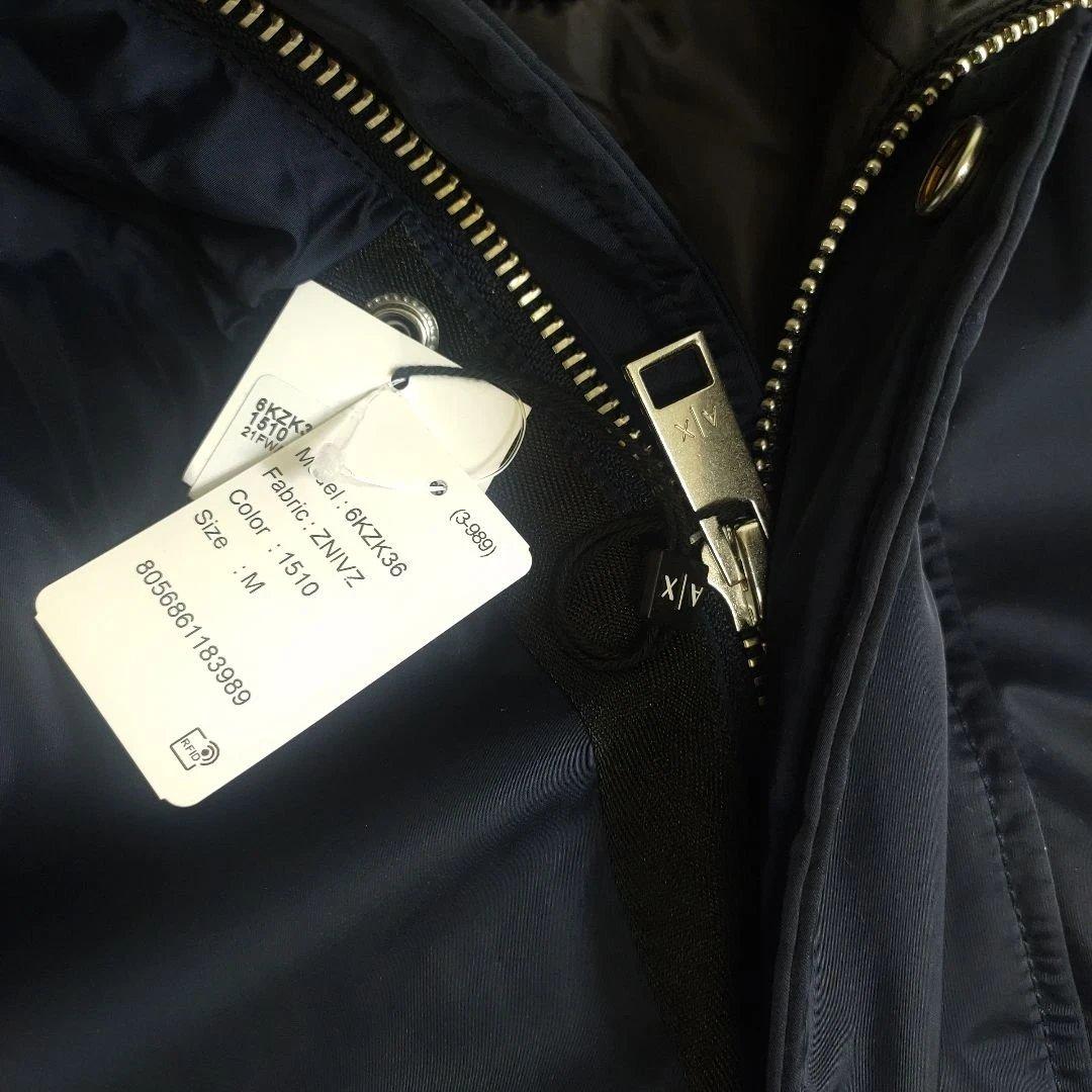 ARMANI　EXCHANGE　ネイビー フード付きジャケット Mサイズ