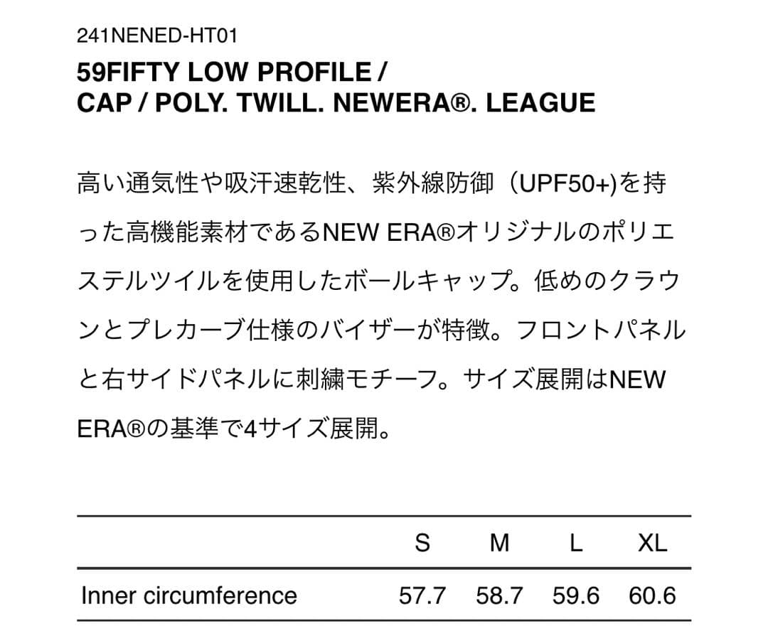 新品 WTAPS 59FIFTY LOW PROFILE CAP NEWERA