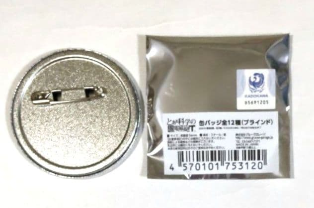 とある科学の超電磁砲 缶バッジ ゲコ太 大覇星祭