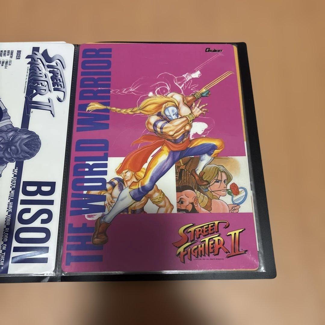 1991年第5回ゲーメスト大賞受賞記念ストリートファイター2下敷き CAPCOM