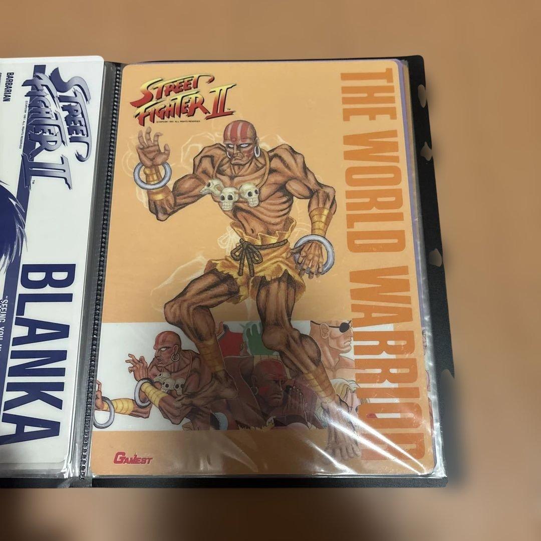 1991年第5回ゲーメスト大賞受賞記念ストリートファイター2下敷き CAPCOM