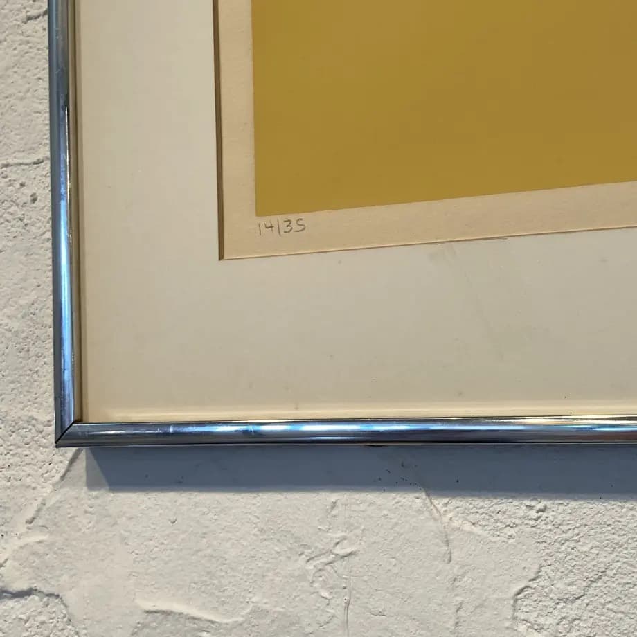 70年代　シルクスクリーン　アート作品