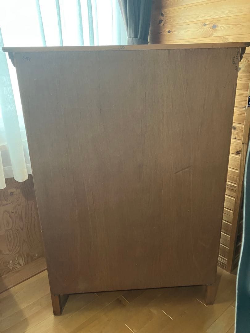 ナチュラルウッドハート型キャビネット