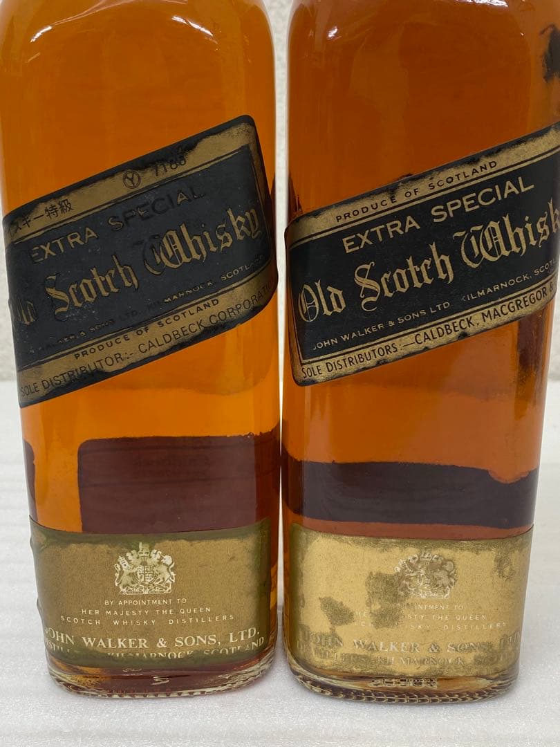 3-1649 Johnnie Walker Black Label 2本セット